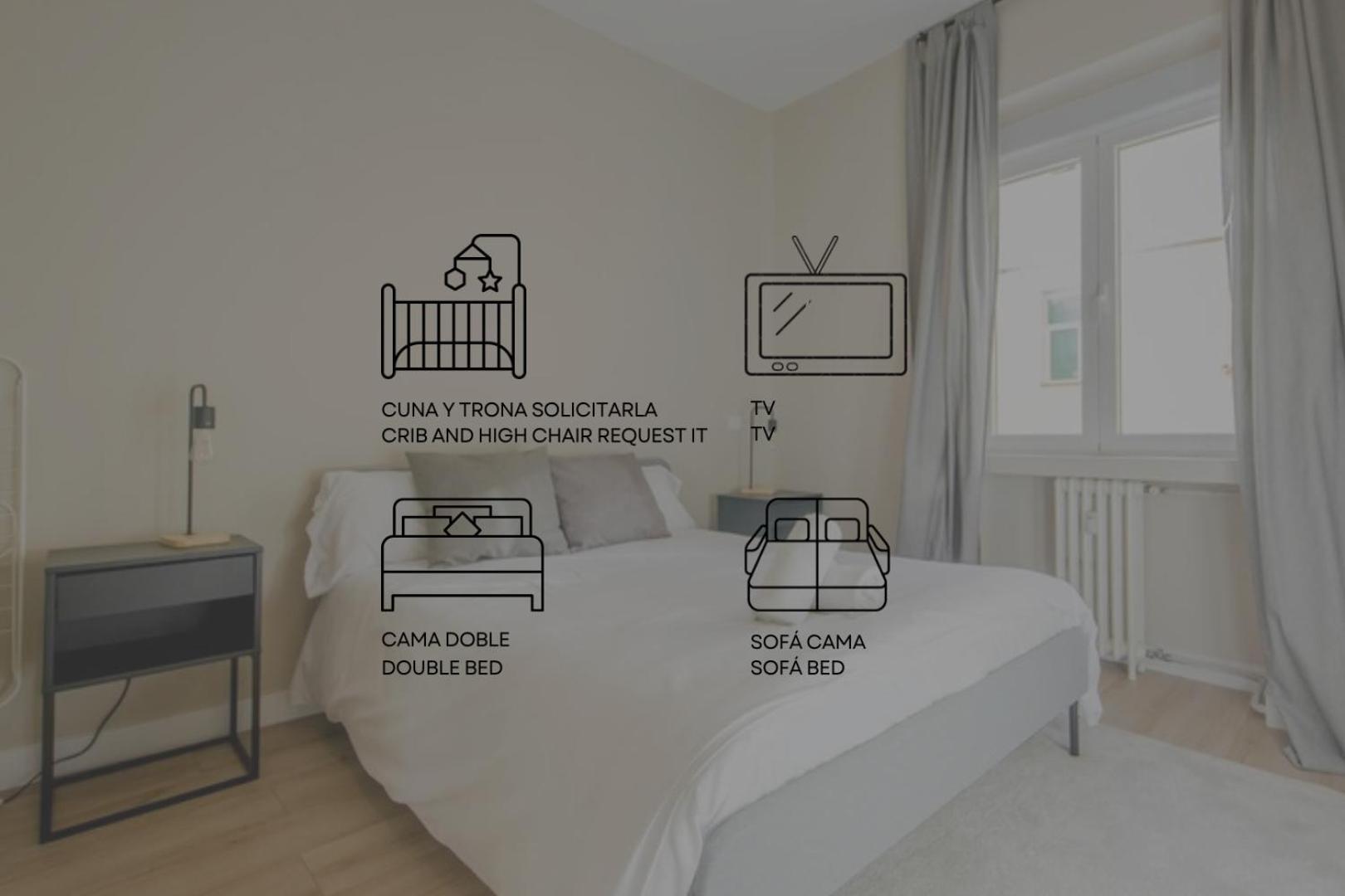 Downtown Apt Para 7Pax La Latina,Centro De Madrid Eksteriør bilde